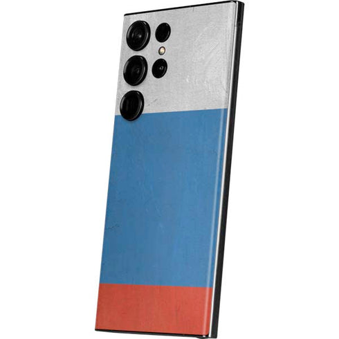 Russian Flag Distressed Galaxy Skins